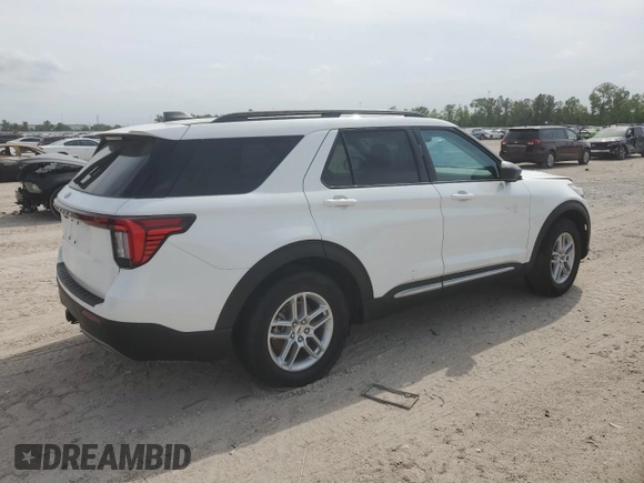 2025 Ford Explorer Active with VIN 1FMUK7DH7SGA38500, listed as a Copart auction lot 52371225 with Not Provided miles and Non Repairable. Bid and sale history available at carsss.com. Image 3.