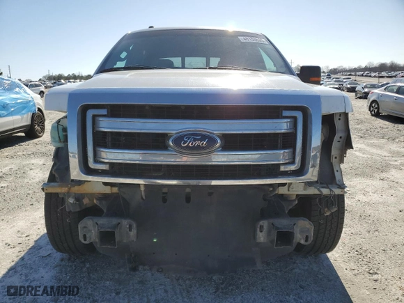 2013 Ford F-150 XL with VIN 1FTEW1CM7DFC50864, listed as a Copart auction lot 48153525 with 236,426 mi miles and Salvage Title. Bid and sale history available at carsss.com. Image 5.