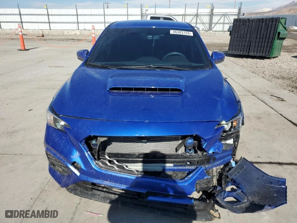 2022 Subaru WRX Premium with VIN JF1VBAF61N9003421, listed as a Copart auction lot 46383155 with 12,942 mi miles and Salvage Title. Bid and sale history available at carsss.com. Image 5.