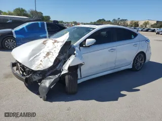 2018 Hyundai Elantra Sport with VIN KMHD04LB9JU498548, listed as a Copart auction lot 48023575 with 133,139 mi miles and Salvage Title. Bid and sale history available at carsss.com. Image 1.