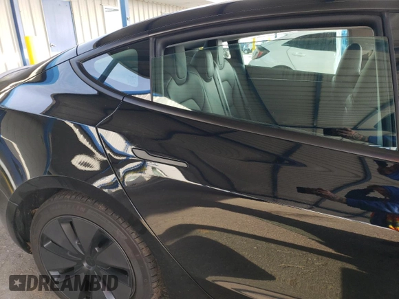 2024 Tesla Model 3 with VIN 5YJ3E1EA5RF848265, listed as a Copart auction lot 46254355 with 0 mi miles and Salvage Title. Bid and sale history available at carsss.com. Image 11.