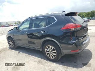 2017 Nissan Rogue SV with VIN KNMAT2MV6HP585747, listed as a Copart auction lot 60084945 with 96,604 mi miles and Salvage title. Bid and sale history available at DreamBid. Image 2.