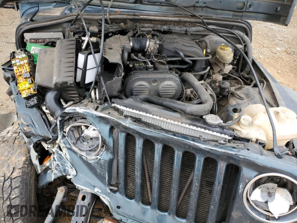 2006 Jeep Wrangler SE with VIN 1J4FA29116P701025, listed as a Copart auction lot 79991754 with 217,178 mi miles and Salvage Title. Bid and sale history available at carsss.com. Image 12.