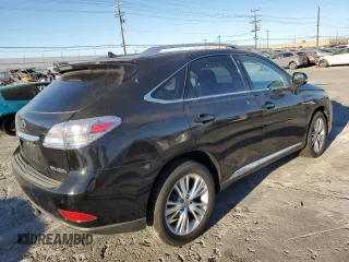 2012 Lexus RX 450h with VIN JTJBC1BA3C2433751, listed as a Copart auction lot 82713884 with 144,139 mi miles and Salvage Title. Bid and sale history available at DreamBid. Image 3.