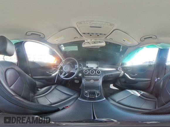 2016 Mercedes-Benz C 300 Luxury with VIN 55SWF4KB3GU133991, listed as a Copart auction lot 60081445 with 86,734 mi miles and Salvage title. Bid and sale history available at DreamBid. Image 15.