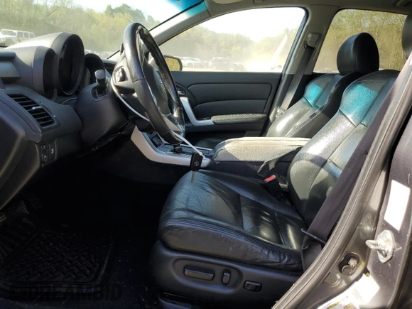 2008 Acura RDX Technology with VIN 5J8TB185X8A003945, listed as a Copart auction lot 54667725 with 110,383 mi miles and Salvage Title. Bid and sale history available at carsss.com. Image 7.