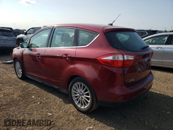 2013 Ford C-Max Energi SEL with VIN 1FADP5CU3DL520955, listed as a Copart auction lot 65152994 with 89,515 mi miles and Salvage Title. Bid and sale history available at carsss.com. Image 2.