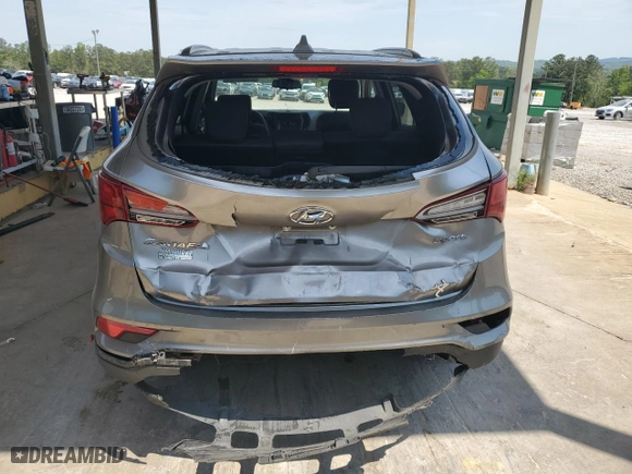 2017 Hyundai Santa Fe Sport 2.4L with VIN 5XYZU3LB7HG416868, listed as a Copart auction lot 53335165 with 135,944 mi miles and Salvage Title. Bid and sale history available at carsss.com. Image 6.