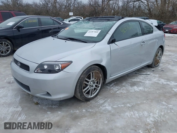 2005 Scion tC with VIN JTKDE167250059046, listed as a IAAI auction lot 41287460 with 47,483 mi miles. Bid and sale history available at carsss.com. Image 2.