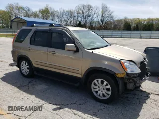 2005 Honda CR-V EX SE with VIN JHLRD789X5C010115, listed as a Copart auction lot 53477035 with 142,670 mi miles and Salvage Title. Bid and sale history available at DreamBid. Image 4.