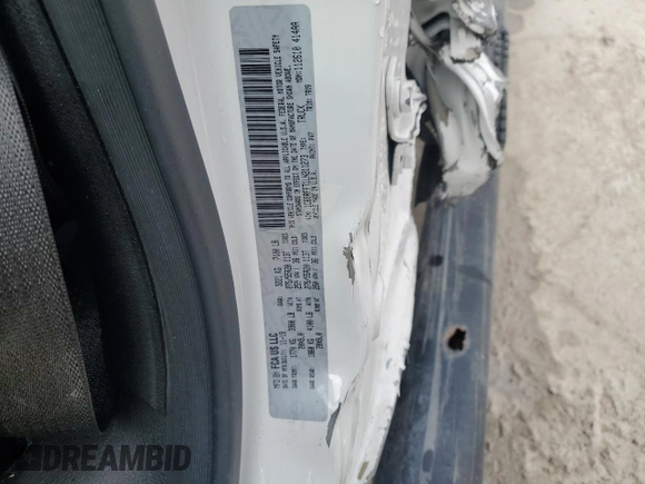 2020 Ram 1500 Big Horn with VIN 1C6SRFFT1LN211273, listed as a Copart auction lot 47375285 with 82,142 mi miles and Salvage Title. Bid and sale history available at carsss.com. Image 13.