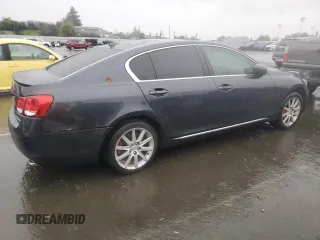 2007 Lexus GS 350 with VIN JTHCE96S670008642, listed as a Copart auction lot 43936045 with 0 mi miles and Salvage Title. Bid and sale history available at carsss.com. Image 3.
