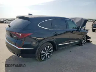2025 Acura MDX Technology с VIN 5J8YE1H40SL010077, выставлен на аукционе Copart как лот 52978385 с пробегом 4 836 миль миль и Списание • Salvage title. История ставок и продаж доступна на DreamBid. Изображение 3.