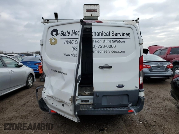 2018 Ford Transit с VIN 1FTYE1ZMXJKB51269, выставлен на аукционе Copart как лот 44829945 с пробегом 140 192 миль миль и Списание • Salvage title. История ставок и продаж доступна на DreamBid. Изображение 6.