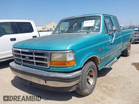 1995 Ford F-150 with VIN 1FTEX15H6SKA50480, listed as a IAAI auction lot 41871550 with 161,971 mi miles. Bid and sale history available at carsss.com. Image 6.
