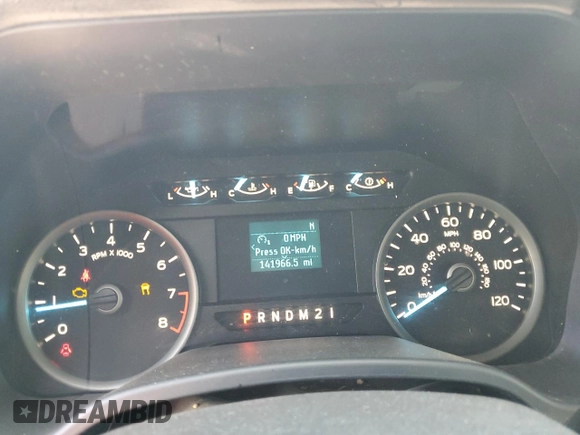 2018 Ford F-150 XL with VIN 1FTEW1CBXJKF52554, listed as a Copart auction lot 52690315 with 141,966 mi miles and Salvage Title. Bid and sale history available at carsss.com. Image 9.