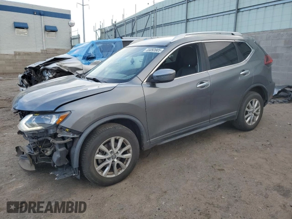 2018 Nissan Rogue SV z VIN KNMAT2MV4JP587809, wystawiony jako Copart lot #55093905 z przebiegiem 150 802 mil mil oraz Szkoda całkowita • Salvage title. Historia ofert i sprzedaży dostępna na DreamBid. Obrazek 1.