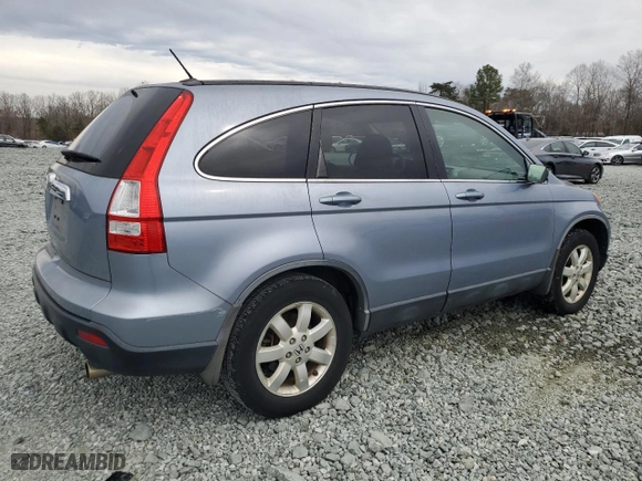 2007 Honda CR-V EX-L with VIN JHLRE38707C010308, listed as a Copart auction lot 48213395 with 245,783 mi miles and Clean Title. Bid and sale history available at carsss.com. Image 3.