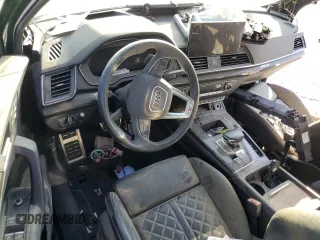 2021 Audi SQ5 Sportback Prestige with VIN WA134AFY1M2091675, listed as a Copart auction lot 80514314 with Not provided miles and Salvage title. Bid and sale history available at DreamBid. Image 8.