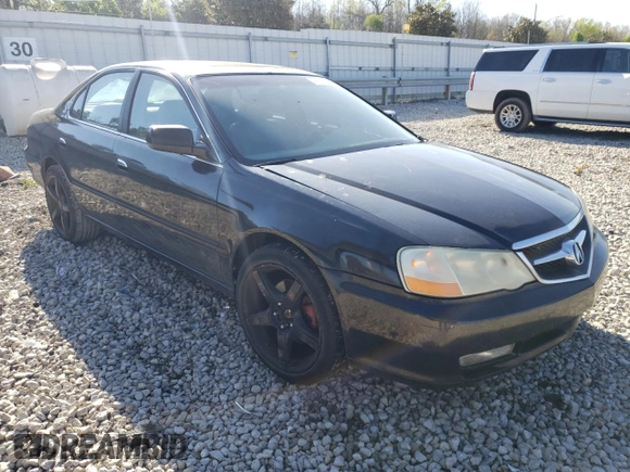 2003 Acura TL with VIN 19UUA56663A041370, listed as a Copart auction lot 62741844 with 319,180 mi miles and Salvage Title. Bid and sale history available at carsss.com. Image 4.