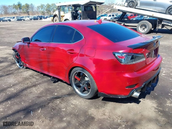 2010 Lexus IS 250 with VIN JTHCF5C28A5039993, listed as a IAAI auction lot 41833214 with 70,415 mi miles. Bid and sale history available at carsss.com. Image 3.