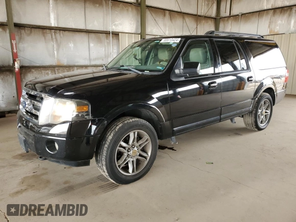 2012 Ford Expedition EL Limited with VIN 1FMJK2A54CEF09905, listed as a Copart auction lot 85910424 with 205,442 mi miles and Clean Title. Bid and sale history available at carsss.com. Image 1.