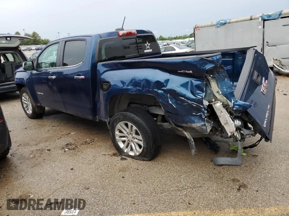 2019 GMC Canyon 4WD SLT with VIN 1GTG6DEN4K1354710, listed as a Copart auction lot 62419354 with 83,107 mi miles and Salvage Title. Bid and sale history available at carsss.com. Image 2.