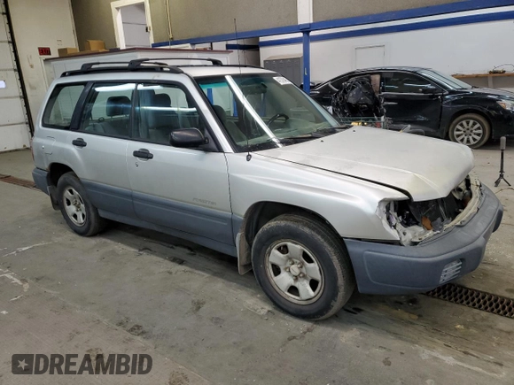 1999 Subaru Forester L with VIN JF1SF6350XH747102, listed as a Copart auction lot 41376465 with 199,771 mi miles and Salvage Title. Bid and sale history available at carsss.com. Image 4.