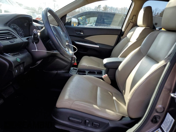 2015 Honda CR-V EX-L with VIN 5J6RM4H74FL087374, listed as a Copart auction lot 47164165 with 103,496 mi miles and Salvage Title. Bid and sale history available at DreamBid. Image 7.