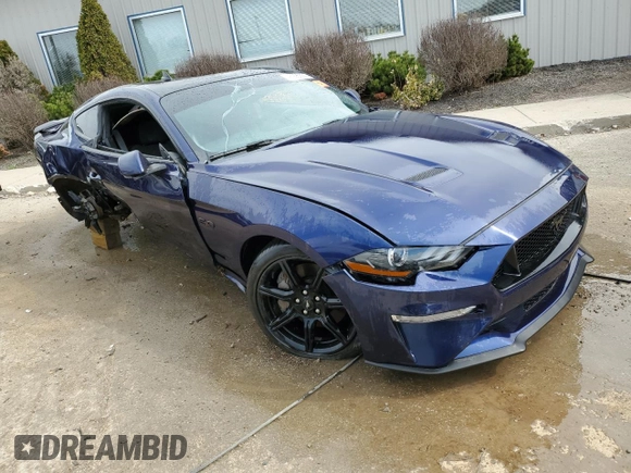 2020 Ford Mustang GT with VIN 1FA6P8CF3L5157524, listed as a Copart auction lot 48995335 with 26,505 mi miles and Non Repairable. Bid and sale history available at DreamBid. Image 4.