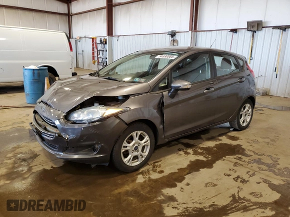 2014 Ford Fiesta SE with VIN 3FADP4EJ7EM232353, listed as a Copart auction lot 54680865 with 52,673 mi miles and Salvage Title. Bid and sale history available at DreamBid. Image 1.