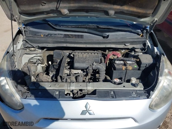 2015 Mitsubishi Mirage DE with VIN ML32A3HJ6FH052931, listed as a IAAI auction lot 41736742 with 267,006 mi miles. Bid and sale history available at carsss.com. Image 10.