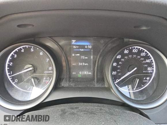 2022 Toyota Camry SE with VIN 4T1G11AK2NU698835, listed as a Copart auction lot 53816855 with 61,183 mi miles and Clean Title. Bid and sale history available at DreamBid. Image 9.