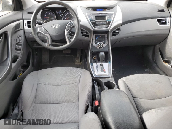 2013 Hyundai Elantra Limited z VIN 5NPDH4AE5DH439750, wystawiony jako Copart lot #59138845 z przebiegiem 152 065 mil mil oraz Nie do naprawy • Non repairable. Historia ofert i sprzedaży dostępna na DreamBid. Obrazek 8.
