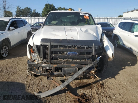 2010 Ford Super Duty F-250 SRW XL with VIN 1FTSW2B58AEA99988, listed as a Copart auction lot 74097294 with 266,928 mi miles and Salvage Title. Bid and sale history available at carsss.com. Image 5.