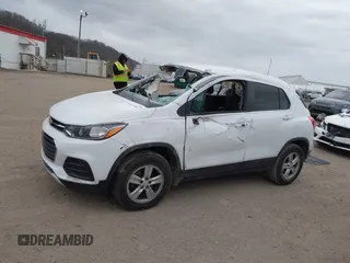 2020 Chevrolet Trax LS with VIN 3GNCJNSB7LL119507, listed as a IAAI auction lot 41829202 with 130,600 mi miles. Bid and sale history available at carsss.com. Image 14.