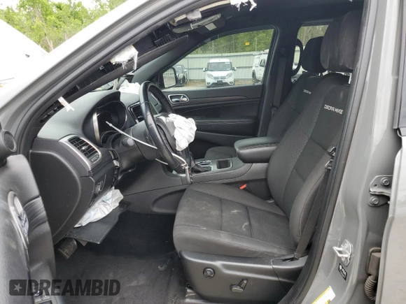 2021 Jeep Grand Cherokee Freedom with VIN 1C4RJFAG4MC770600, listed as a Copart auction lot 60846255 with 56,427 mi miles and Salvage title. Bid and sale history available at DreamBid. Image 7.