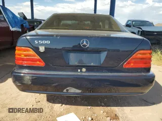 1995 Mercedes-Benz S with VIN WDBGA70EXSA217311, listed as a Copart auction lot 73434634 with Not Provided miles and Salvage Title. Bid and sale history available at DreamBid. Image 6.