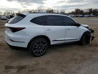 2024 Acura MDX Type S w/Advance Package with VIN 5J8YD8H82RL004631, listed as a Copart auction lot 79460654 with 9,901 mi miles and Salvage Title. Bid and sale history available at carsss.com. Image 3.