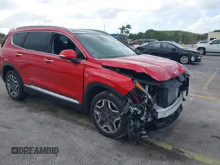2023 Hyundai Santa Fe Limited z VIN 5NMS44AL3PH541079, wystawiony jako IAAI lot #42124161 z przebiegiem 21 422 mil mil oraz . Historia ofert i sprzedaży dostępna na DreamBid. Obrazek 1.