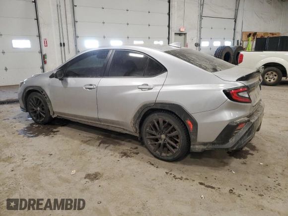 2023 Subaru WRX Premium z VIN JF1VBAF68P9821828, wystawiony jako Copart lot #48155585 z przebiegiem 33 117 mil mil oraz Szkoda całkowita • Salvage title. Historia ofert i sprzedaży dostępna na DreamBid. Obrazek 2.