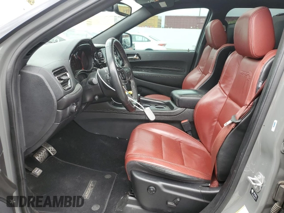 2021 Dodge Durango SRT Hellcat with VIN 1C4SDJH93MC626586, listed as a Copart auction lot 50986195 with 55,495 mi miles and Salvage Title. Bid and sale history available at DreamBid. Image 7.