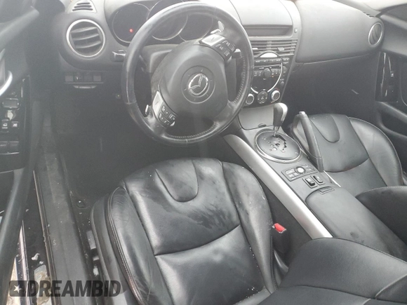 2007 Mazda RX-8 Sport with VIN JM1FE173270212331, listed as a Copart auction lot 41520435 with 0 mi miles and Salvage Title. Bid and sale history available at carsss.com. Image 8.
