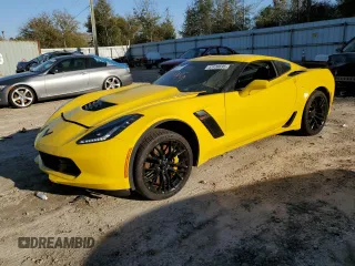 2019 Chevrolet Corvette Z06 3LZ with VIN 1G1YU2D67K5602006, listed as a Copart auction lot 47438695 with Not provided miles and Non repairable. Bid and sale history available at DreamBid. Image 1.