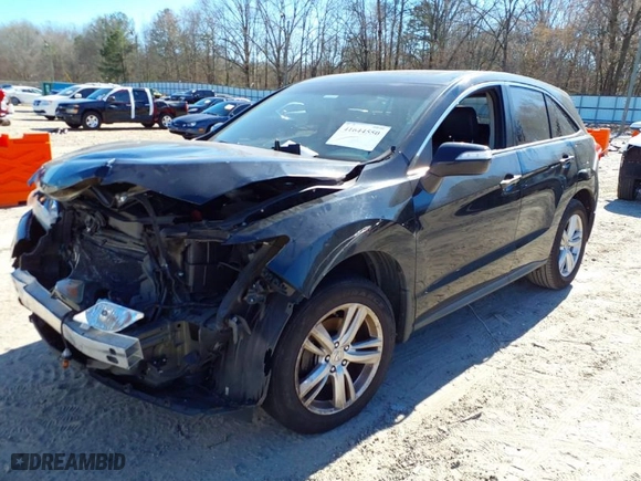 2013 Acura RDX Tech Pkg with VIN 5J8TB3H57DL015755, listed as a IAAI auction lot 41644550 with 222,138 mi miles. Bid and sale history available at carsss.com. Image 2.