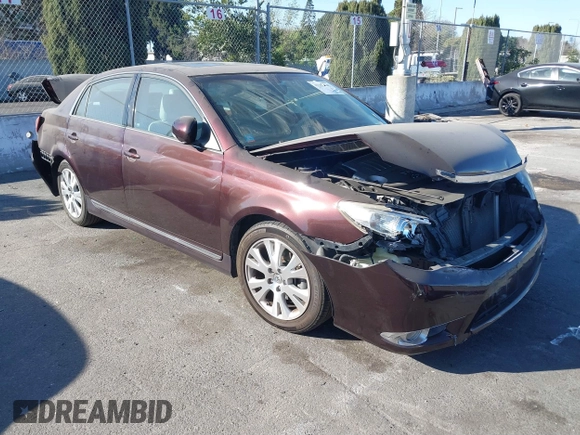 2011 Toyota Avalon with VIN 4T1BK3DB2BU420950, listed as a IAAI auction lot 41331545 with 86,908 mi miles and . Bid and sale history available at DreamBid. Image 1.