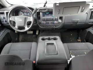2018 Chevrolet Silverado 1500 LT with VIN 1GCVKREH4JZ118570, listed as a Copart auction lot 53143175 with 105,685 mi miles and Salvage Title. Bid and sale history available at DreamBid. Image 8.