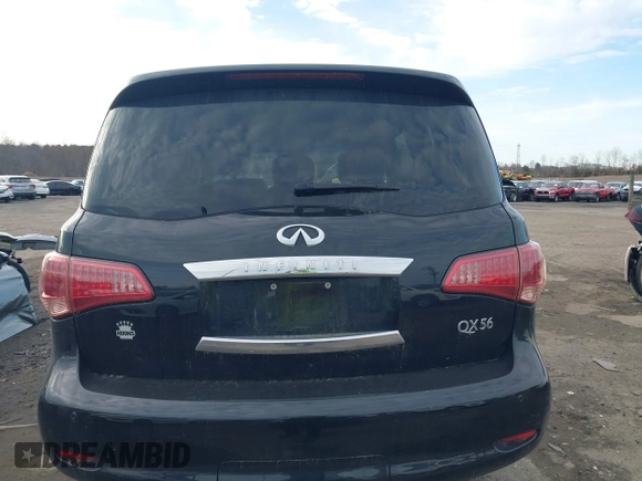 2013 Infiniti QX56 with VIN JN8AZ2NC8D9330158, listed as a IAAI auction lot 41612916 with 124,346 mi miles and . Bid and sale history available at DreamBid. Image 16.