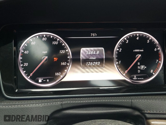 2014 Mercedes-Benz S S 550 with VIN WDDUG8CB7EA039460, listed as a Copart auction lot 53683405 with 126,293 mi miles and Clean Title. Bid and sale history available at carsss.com. Image 9.