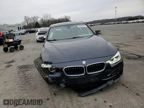 2017 BMW 3 Series 330i xDrive with VIN WBA8D9G38HNU61518, listed as a Copart auction lot 46926105 with 184,525 mi miles and Salvage Title. Bid and sale history available at carsss.com. Image 11.